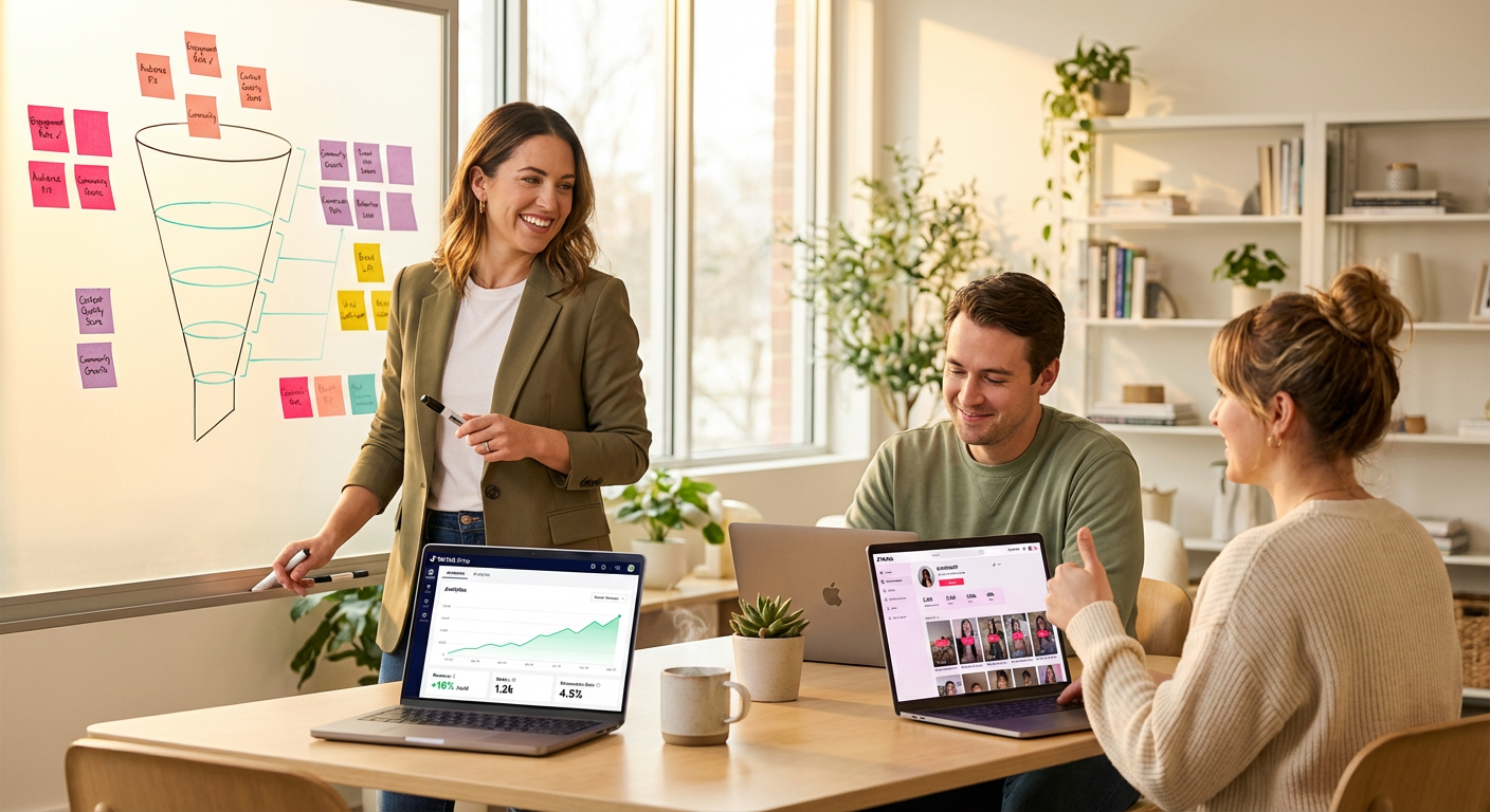 Shop Product Seeding The 9 Point Sco Brand Team Confidently Mapping Out Tikto A