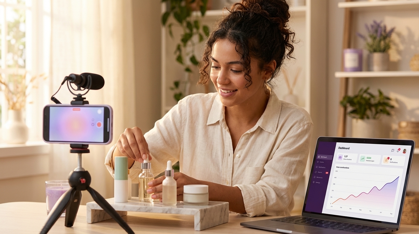 That Drain Budgets And How 7 Fi Beauty Creator Arranging Products For Ti A