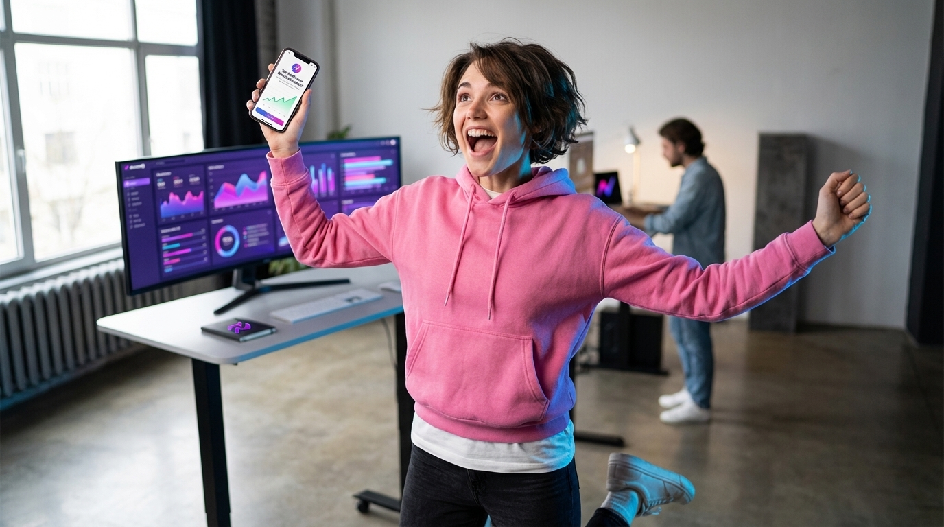  'Top Performer Bonus Unlocked!' notification from a TikTok Shop brand.