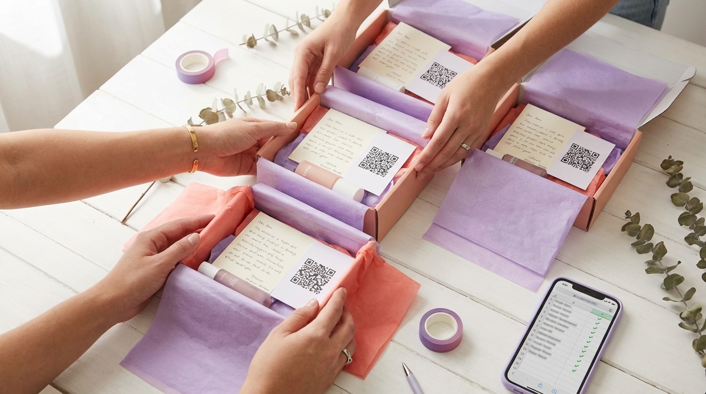 Overhead View Of Tiktok Shop Product See A