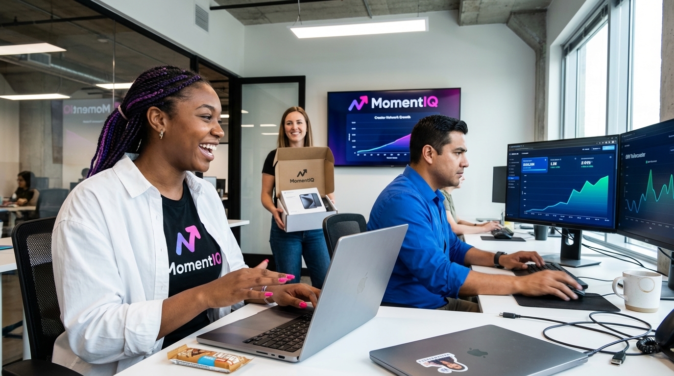 Organized team efficiently managing multiple TikTok Shop creator relationships in a modern office.