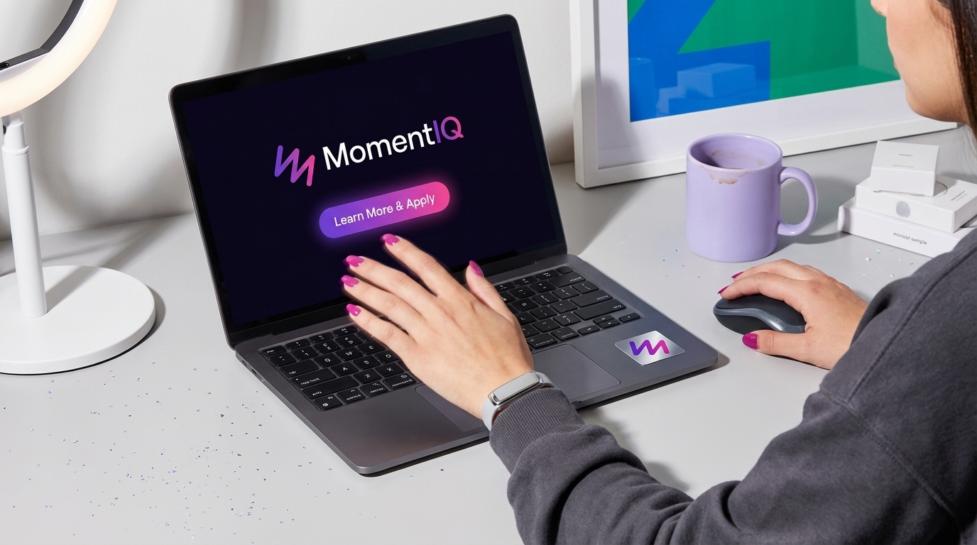 Laptop screen showing a clear, low-friction call to action for a TikTok Shop collaboration