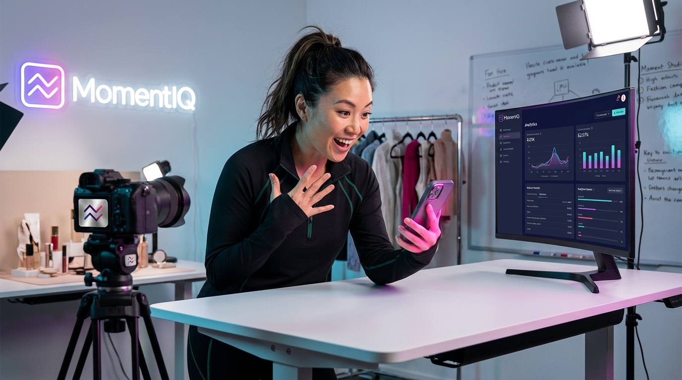 TikTok Shop creator happily replying to a personalized brand outreach message
