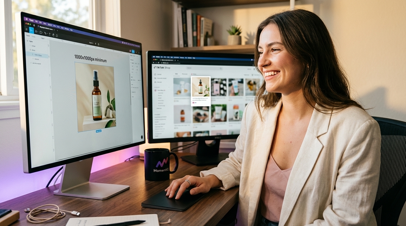 graphic designer joyfully creating a 100