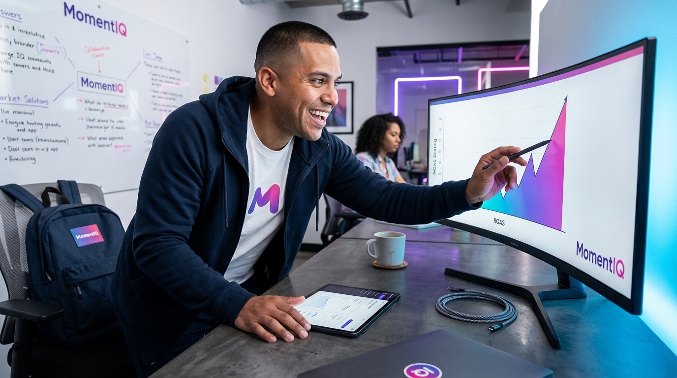 Brand manager confidently reviewing a TikTok Shop product feed.
