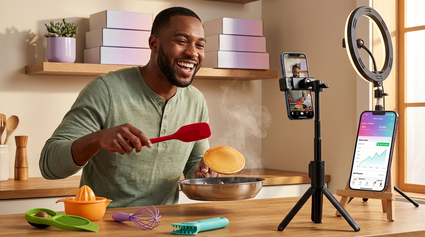 To Turn Your Best Non Ad Content Int Confident Tiktok Shop Creator Filming Or A