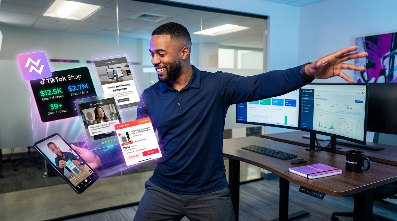 Creator envisioning multiple content repurposing opportunities from a single TikTok Shop product video.